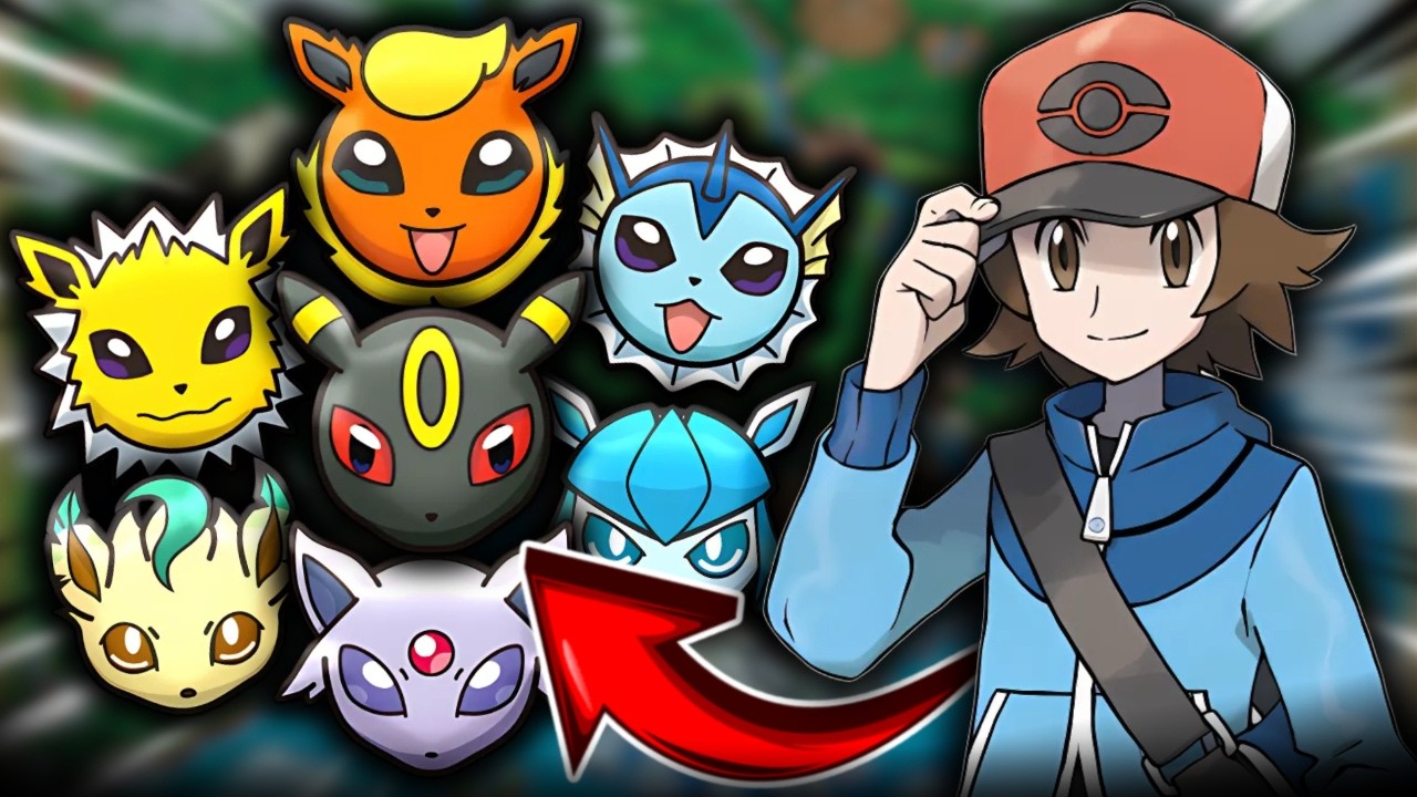 ZERANDO POKÉMON BLACK só com EEVEELUTIONS!🦊