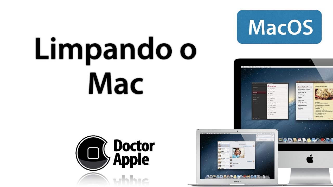 Curso Apple Mac - Limpando o Mac