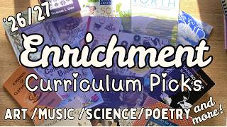 2026/2027 ENRICHMENT CURRICULUM PICKS!