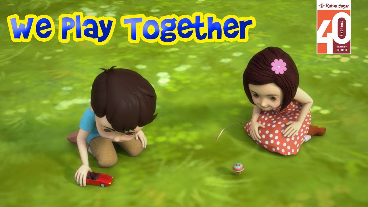 We Play Together | A Story of Friendship & Fun | 3D Animation by Ratna ...