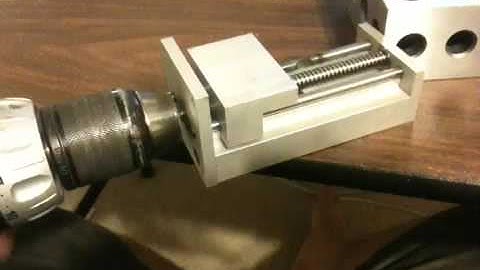 Cnc mini router z axis test