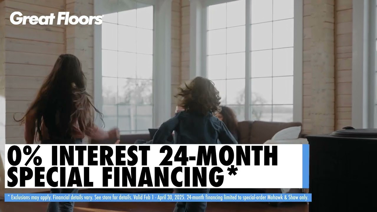 Great Floors 24 month 0% interest Special