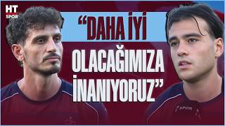 Aral Şimşir ve Samet Akaydın'dan Trabzonspor taraftarına mesaj! | Trabzonspor - Al Sadd