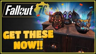 (Not Active Yet) Surprise Update To Glowing Fasnacht Masks - Fallout 76