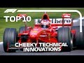 Top 10 Cheeky F1 Innovations Top 10 Cheeky F1 Innovations