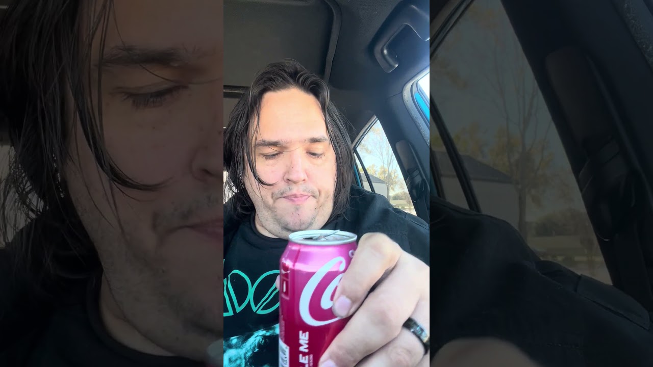 Cherry float Coca Cola