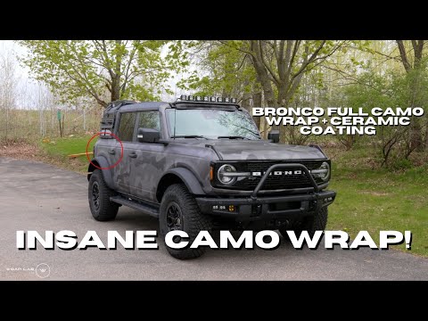 Camo Vinyl Wrap Car