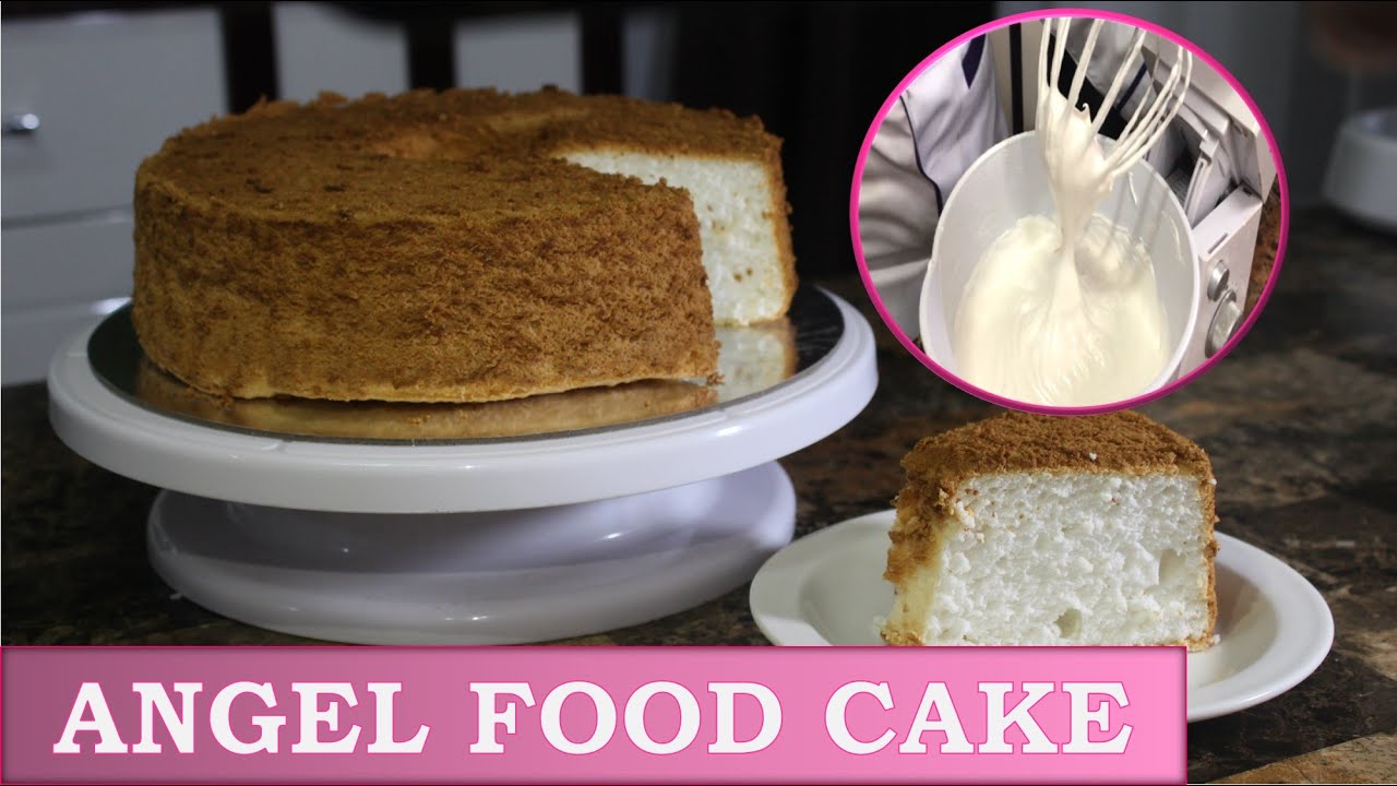 HOW TO BAKE ANGEL FOOD CAKE YouTube