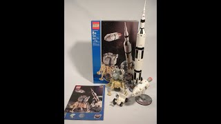 Vintage Saturn V Moon Mission Discovery LEGO Set 7468