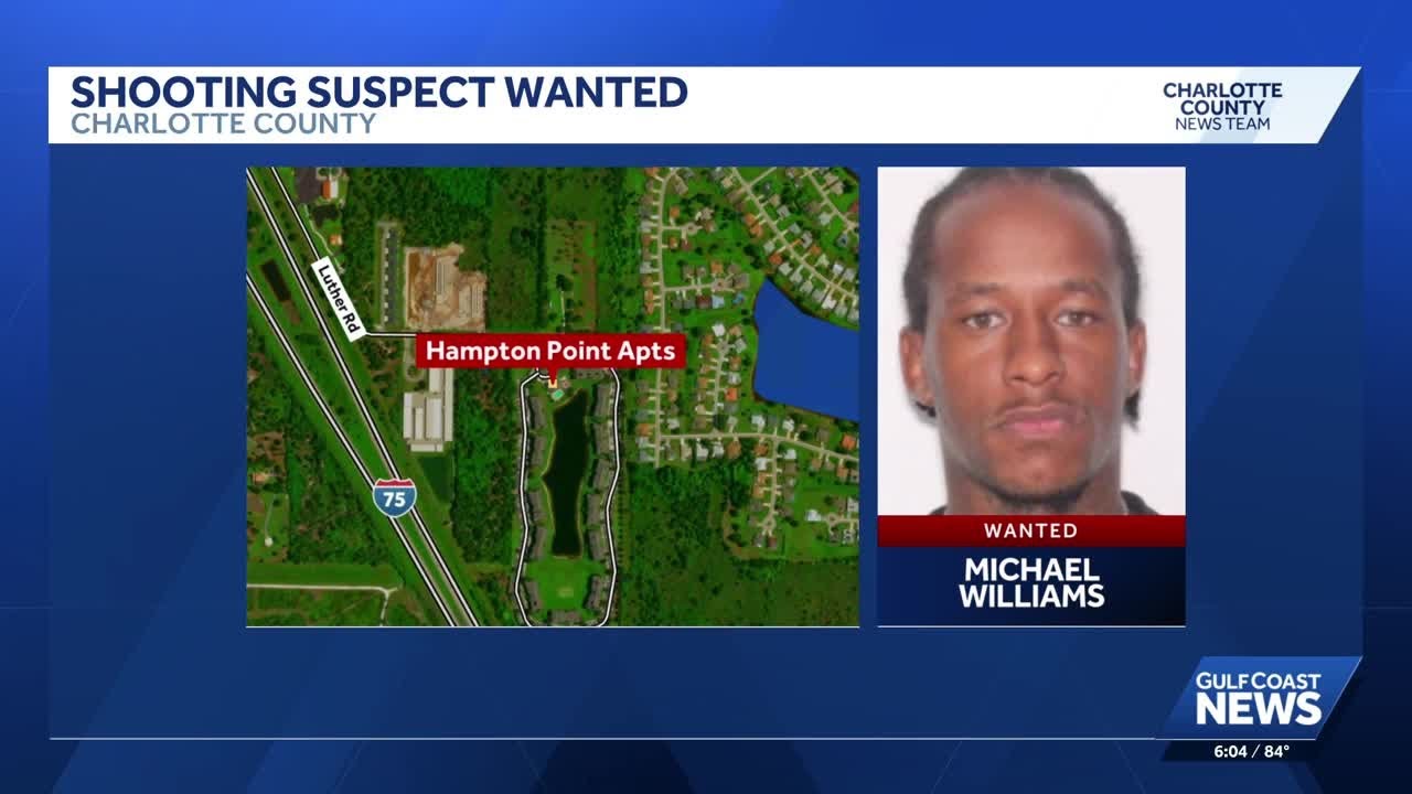 Man wanted in Charlotte County apartment complex shooting that injured ...