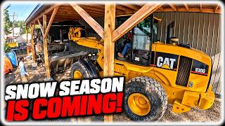 Getting Our Snow Equipment Ready for Winter!