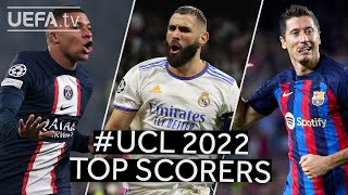 #UCL Top Scorers in 2022!