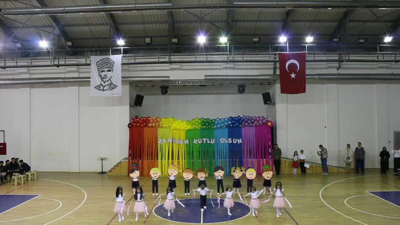 23 NİSAN 2022 ÇOCUK BAYRAMI  ANAOKULU 4 YAŞ 'TEBESSÜM' GÖSTERİSİ