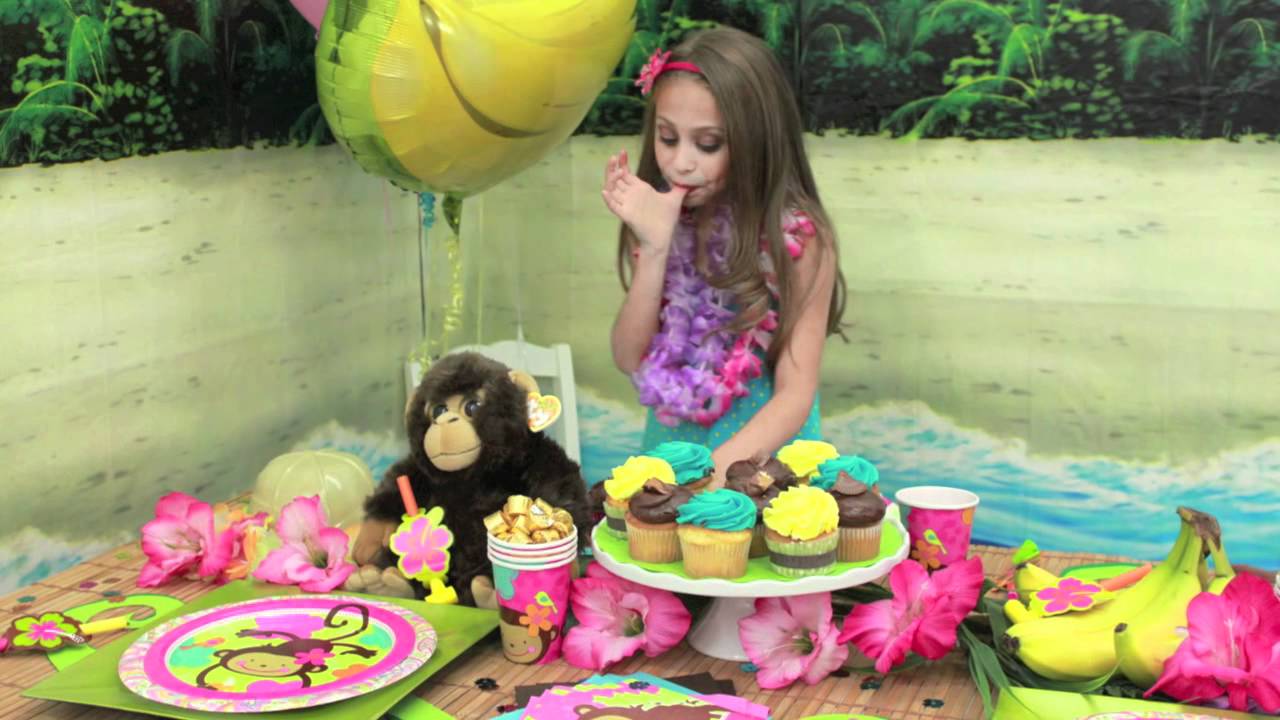Monkey Love Party Supplies Youtube
