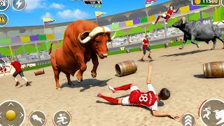 ANGRY BULL SIMULATOR WILD 3D ANDRIOD GAMEPLAY #2 screenshot 4