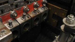 sacma sp 441l used long stroke 4 dies progressive header