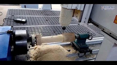 TECHPRO CNC Router TPM1530 with Rotary Device