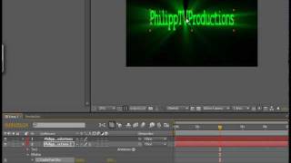 After Effects: Shine Effekt Text schimmern lassen [CC Radial Fast Blur] [GERMAN/FULL HD]