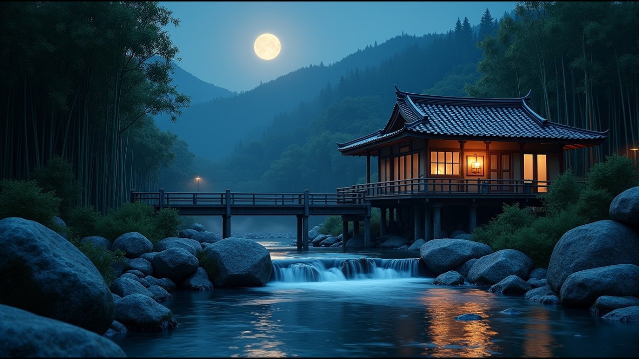 Stay Here 🌙🌿 Soft Calm for Overthinking, Stress & Deep Anxiety Relief at Night