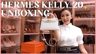 CHRISTMAS came early! HERMES KELLY 20 UNBOXING | JAMIE CHUA