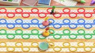 Мульт Mario Party Superstars Minigames Mario Vs Peach Vs Luigi Vs Yoshi Master Difficulty