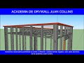 Drywall collins construye  como instalar techo con caida escondida