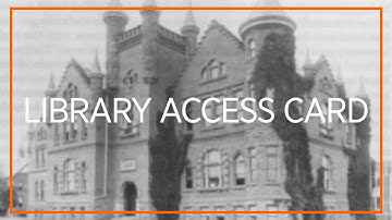 Library Access Card