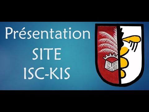 Présentation du site de l'Institut Supérieur de Commerce de Kisangani  (ISC-KIS) version 02