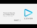 [Hololive] What went wrong with Cover Corp in Q3 2025