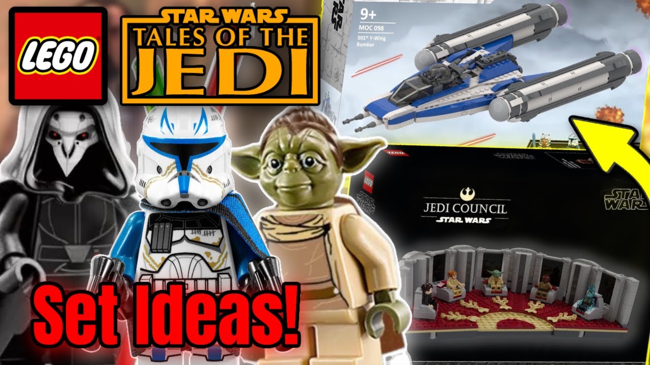 LEGO Star Wars Tales of the Jedi Set Ideas! (2023/2024 LEGO Star Wars
