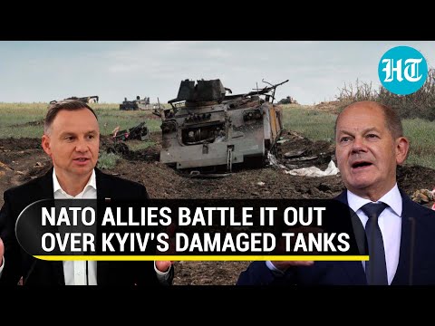 Germany Vs Poland Tussle Over Kyiv’s Leopard Tank Repairs as Russia Decimates Western Tanks in War