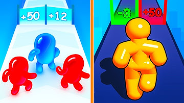 Join Blob Clash 3D  vs Tall Man Run |⭐✅❤️✅⭐| All Level Gameplay Android iOS ET3565