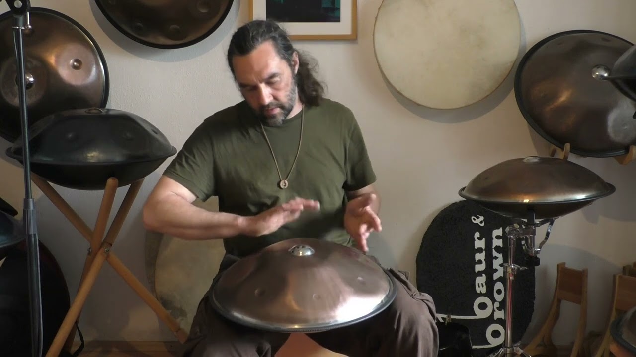 Nr. 31 Bakpac OM Moll Edelstahl Baur&Brown Handpans