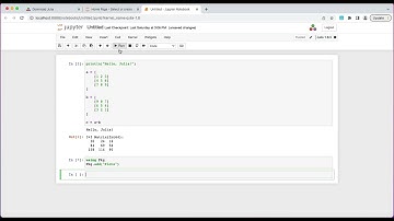 Install Julia and integrate to Jupyter notebooks