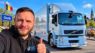 Sheffield to Belgium in a Race Truck! | European Trucking