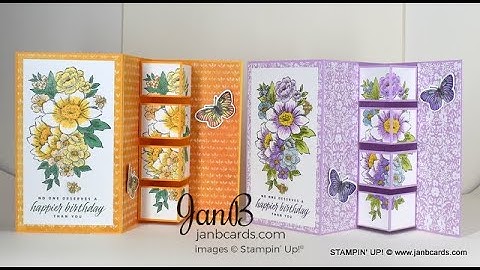 No.634 - Building Block Card - JanB UK Stampin