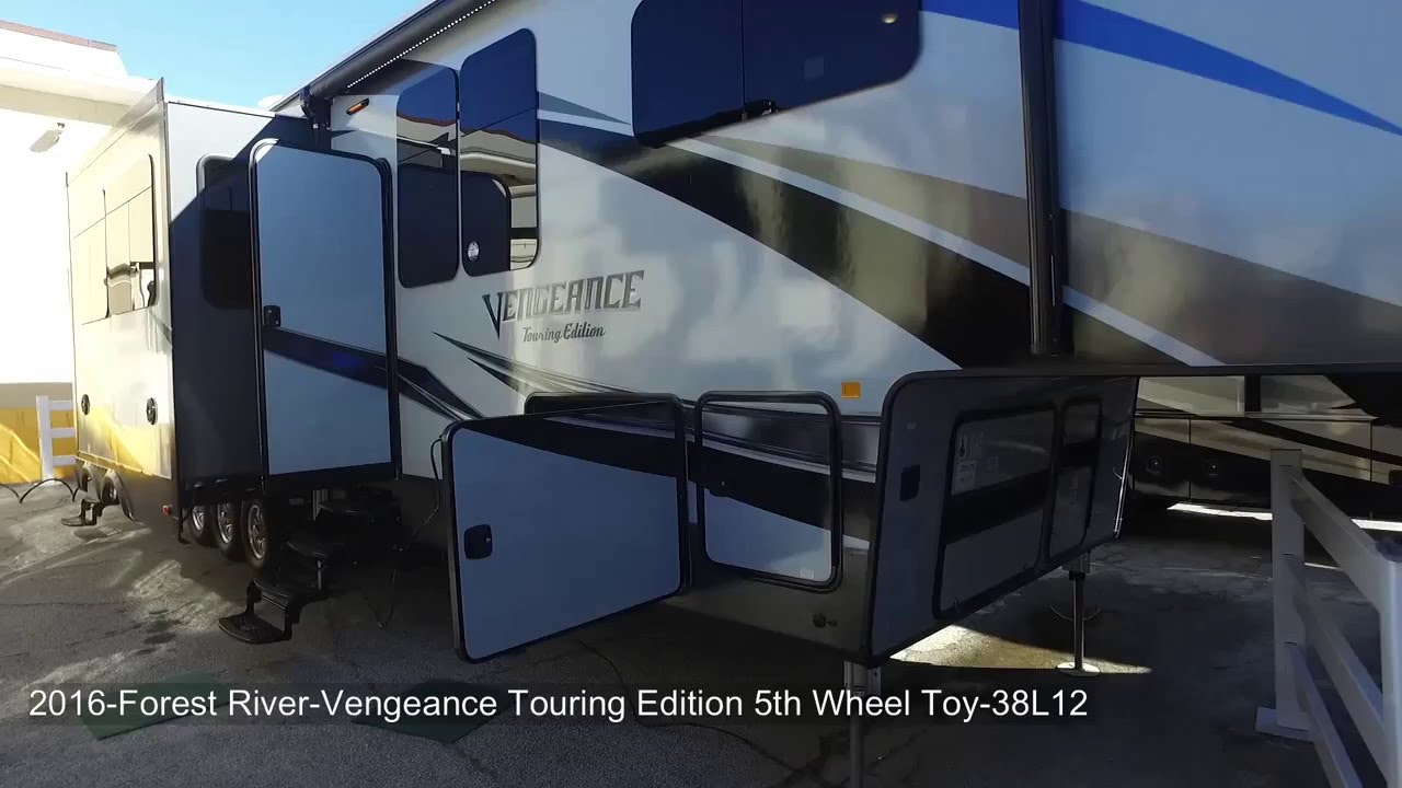 2016 Forest River Vengeance Touring Edition 5th Wheel Toy 38L12 YouTube