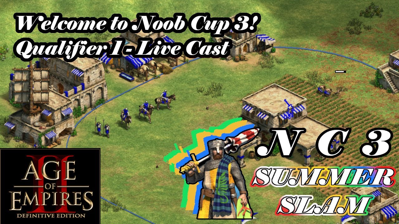 Welcome to Noob Cup 3! Live-casting Qualifier 1, then Civ Tierlisting!