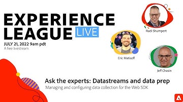 Ask the experts: Datastreams and data prep