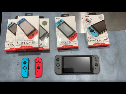 Nyko Nintendo Switch™ Cases - Overview (Thin, Bubble, and Dpad)