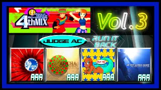 DDR 4TH MIX revisited VOL.3 1,2,3,4,007/GOTCHA/ONLY YOU/NEVER GONNA MAKE ESP PFC Arcade Timing