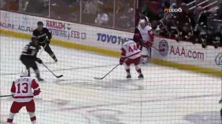 Saku Koivu Shorthanded Goal Against Detroit