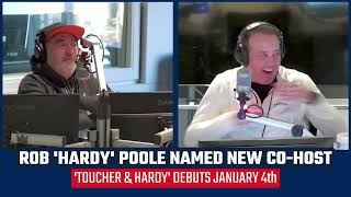 Fred Toucher announces Rob 'Hardy' Poole as the new co-host, 'Toucher & Hardy' debuts Jan. 4th