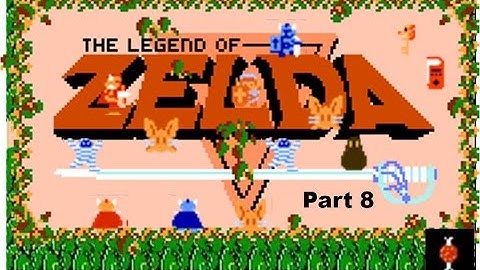 The Legend of Zelda (NES)Part 8 - Labrynth 8, the Magical Key and the Book of Magic