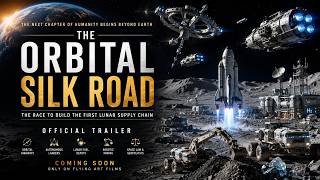 THE ORBITAL SILK ROAD The Race to Build the First Lunar Supply Chain Trailer 4K