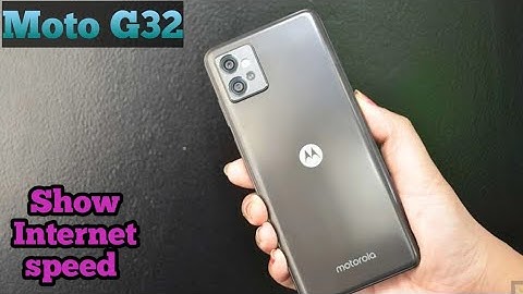 How To Set Internet Speed In Moto G32,Moto G32   Mein Data Speed Kaise Show Karen,