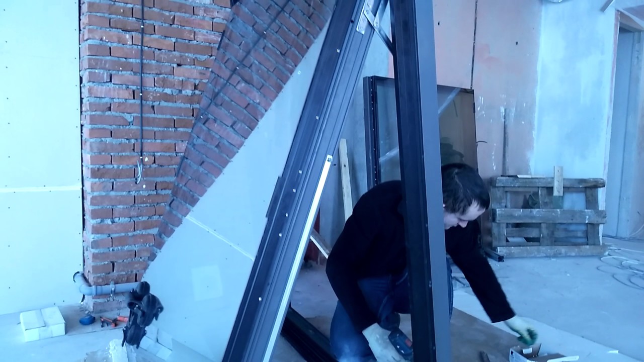 Собираем стеклопакет в одной из квартир жилого комплекса Лазурные ...