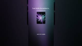 Lost inside the motion remix