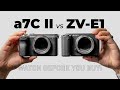 Sony a7C II vs ZV-E1 | Which one should you buy?