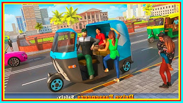 Tuk Tuk Auto Rickshaw Driving Free Rickshaw Games Android Gameplay #2 🚀